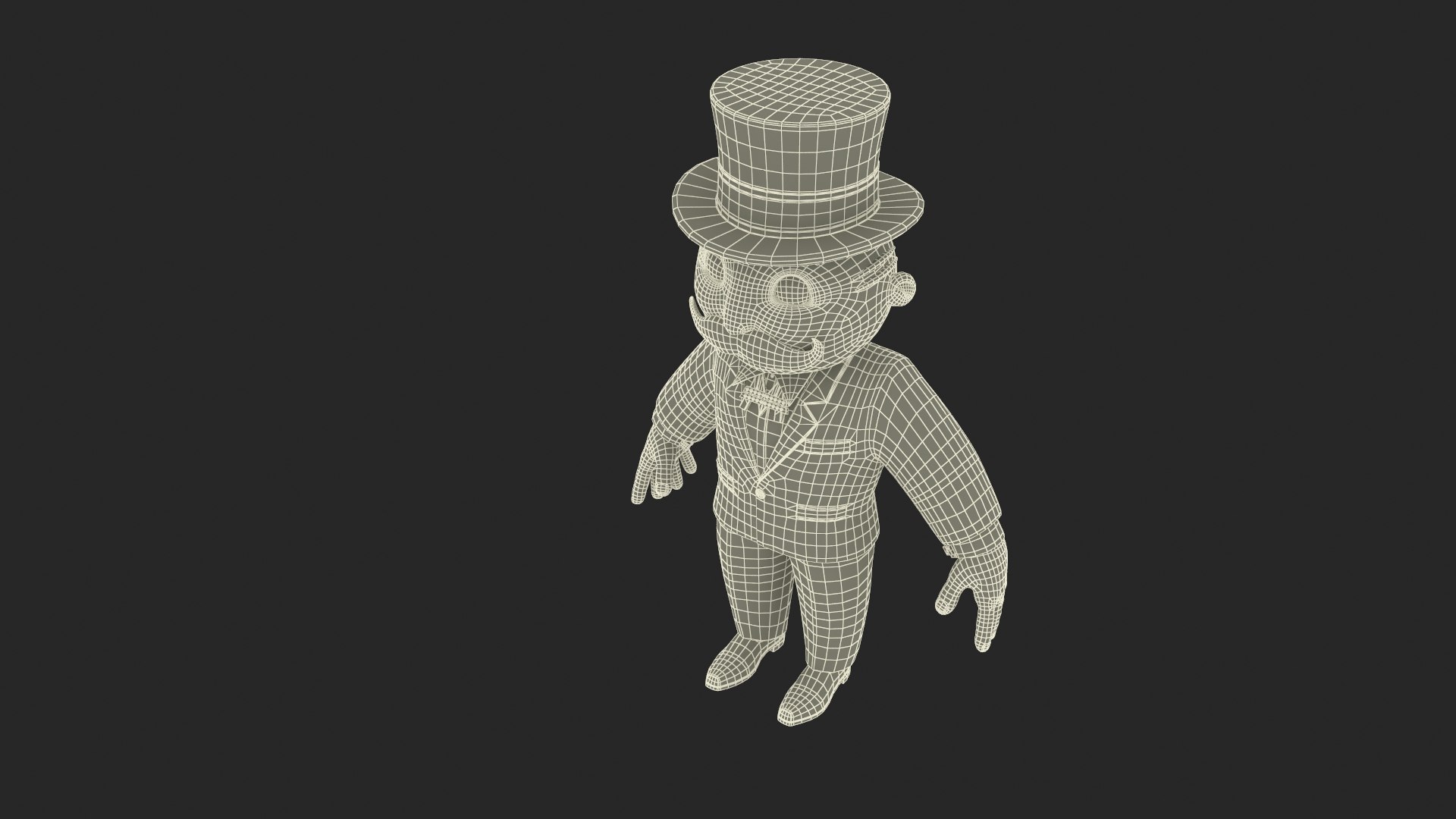 Mr Monopoly A-pose 3D model https://p.turbosquid.com/ts-thumb/sZ/BAgziF/Mp/mrmonopolyaposec4dmodel025/jpg/1725147397/1920x1080/fit_q87/b20e139ccc2a0afa565b568469cfde0fc13be196/mrmonopolyaposec4dmodel025.jpg