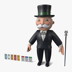 Mr Monopoly A-pose