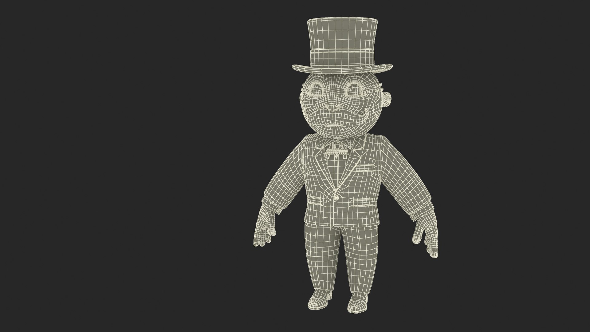 Mr Monopoly A-pose 3D model https://p.turbosquid.com/ts-thumb/sZ/BAgziF/eP/mrmonopolyaposec4dmodel024/jpg/1725147393/1920x1080/fit_q87/fed9fee9d128667d21807ce2bf307c16d877deb0/mrmonopolyaposec4dmodel024.jpg