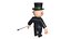 Mr Monopoly A-pose