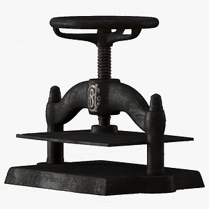 Cast Iron Book Press