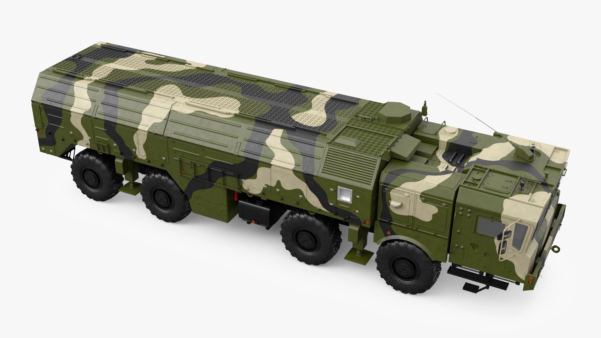 3D model Iskander SS-26 Stone in Camouflage Colored Rigged https://p.turbosquid.com/ts-thumb/sZ/G3YXUp/H2/iskander_ss26_stone_in_camouflage_colored_rigged_017/jpg/1730955102/1920x1080/fit_q87/ff78f681363cd50df23e581f03404b05cbb2bd0d/iskander_ss26_stone_in_camouflage_colored_rigged_017.jpg