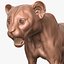 Cucciolo di ghepardo forme primarie Zbrush Sculpt