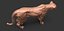 Cucciolo di ghepardo forme primarie Zbrush Sculpt