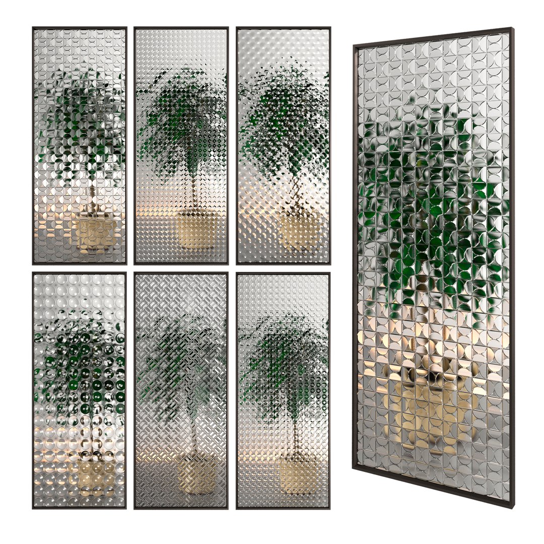 Glass Partition 05 3D Model - TurboSquid 1906903