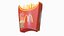 McDonalds Salted French Fries Box