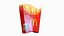McDonalds Salted French Fries Box