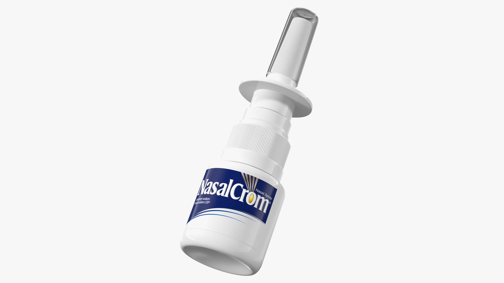 NasalCrom Allergy Symptom Controller Bottle 3D model preview