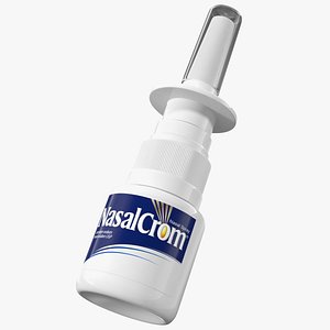 3D allergy symptom controller bottle