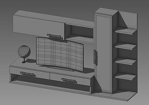 3d model tv