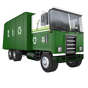 3ds max garbage truck