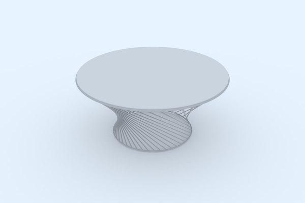 coffee table 4 3D model
