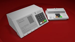 urna eletrnica - direct 3D model
