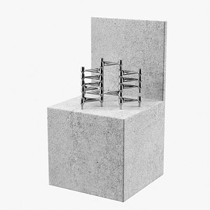 Concrete Chair Home Decor