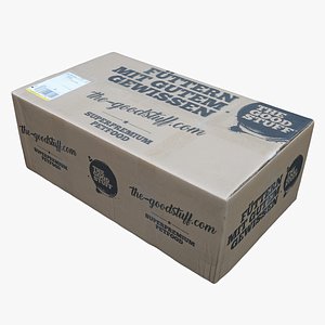 Cardboard Box 13 3D model