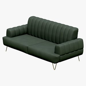 Modern Fabric Sofa 3D model