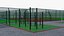 Mini stadiums and street fitness Badminton tennis voleyball basketball football