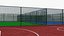 Mini stadiums and street fitness Badminton tennis voleyball basketball football