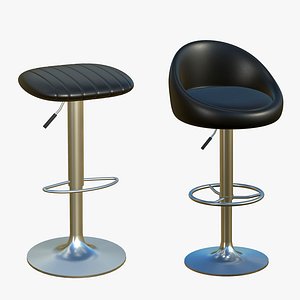 Stool Chair V195 3D model