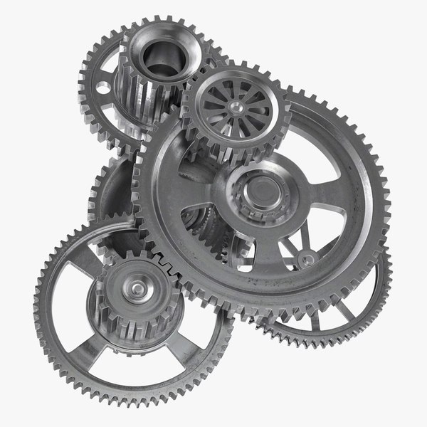 Metal gear mechanism animation 3D - TurboSquid 1538758