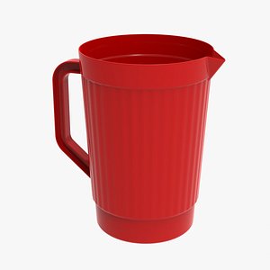 Plastic mug model