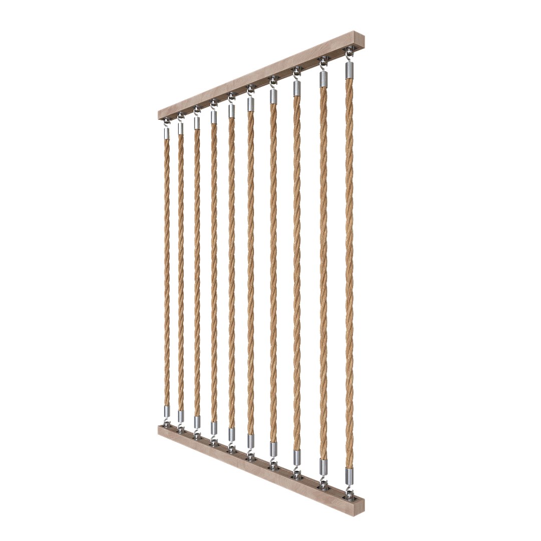 Wall rope decor 2 3D model