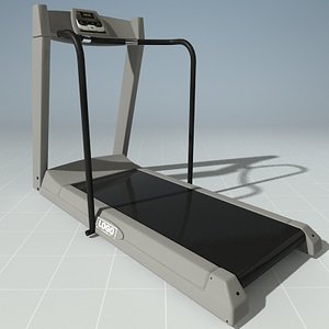 3d model treadmill precor