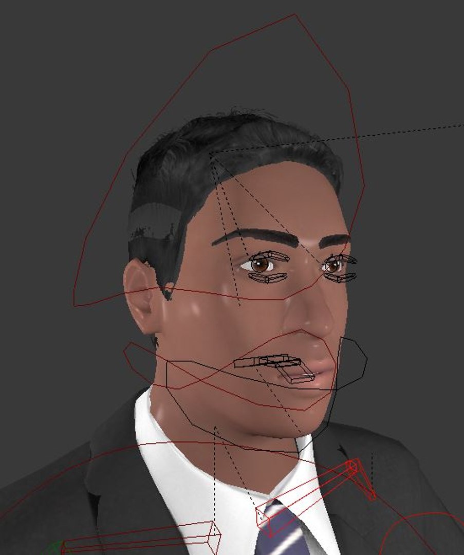 3ds Max Rigged Character