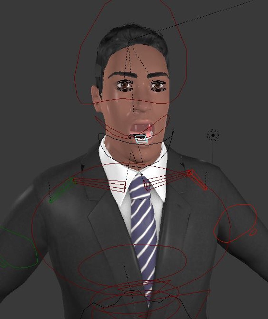 3ds Max Rigged Character
