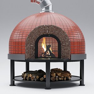 Artneo Pizza Oven 2 3D model