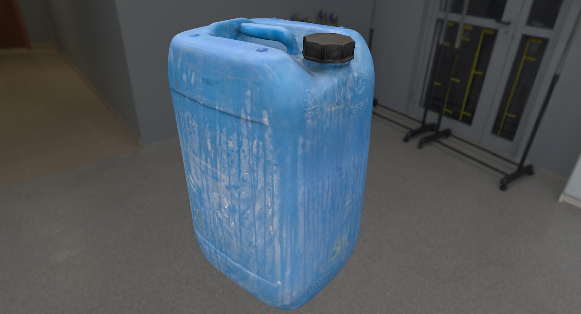 3D plastic dirty jerrycan contains https://p.turbosquid.com/ts-thumb/sa/2SsX4C/GGebUk1K/screenshot006/jpg/1571539006/1920x1080/fit_q87/9fd49f60489a6b3f99d3ede7f0e60ce171448b1f/screenshot006.jpg