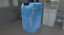 High Poly Plastic Dirty JerryCan