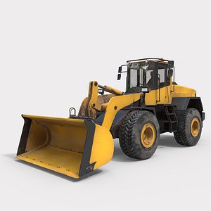 Construction Wheel Loader 3D model