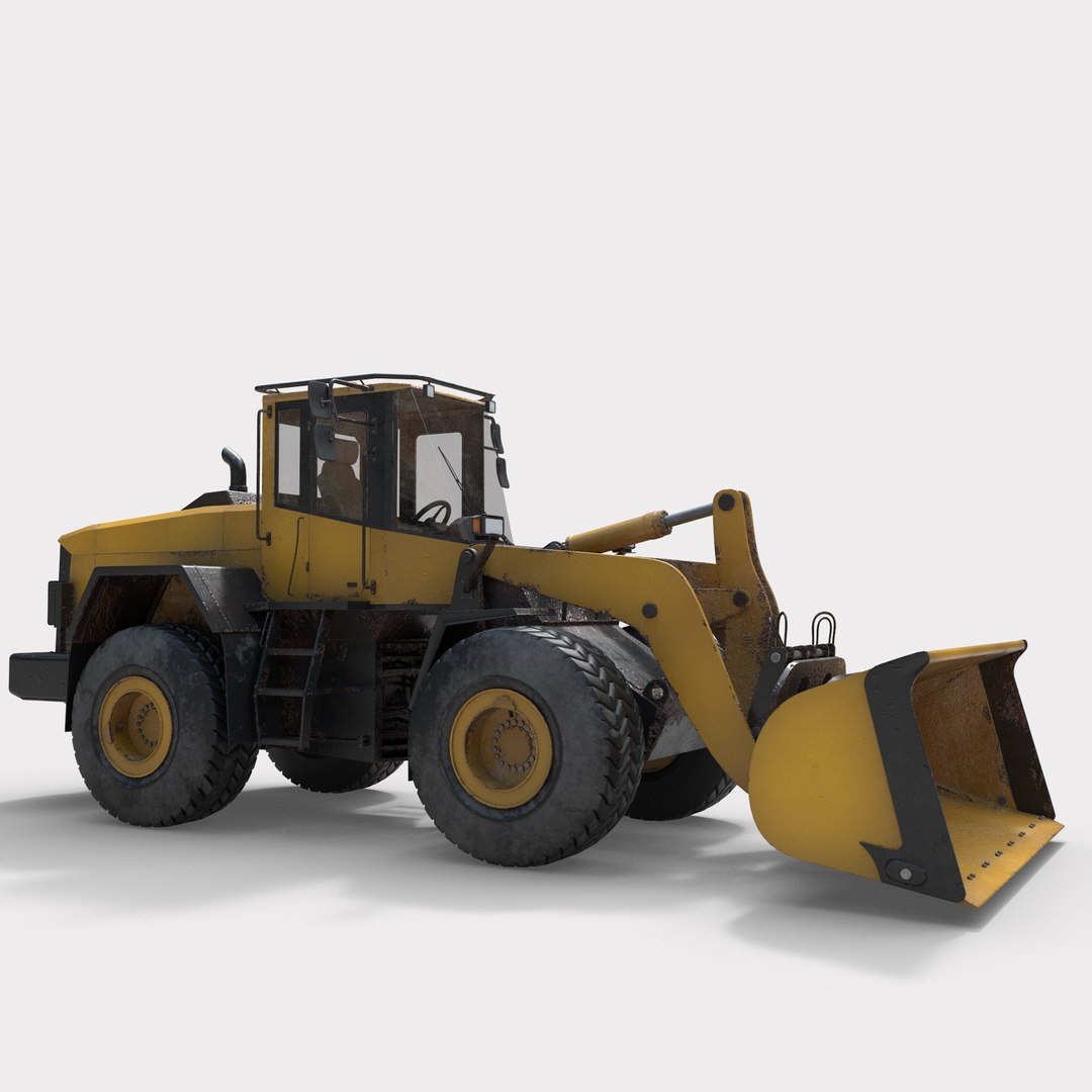 Construction Wheel Loader 3D Model - TurboSquid 2418122