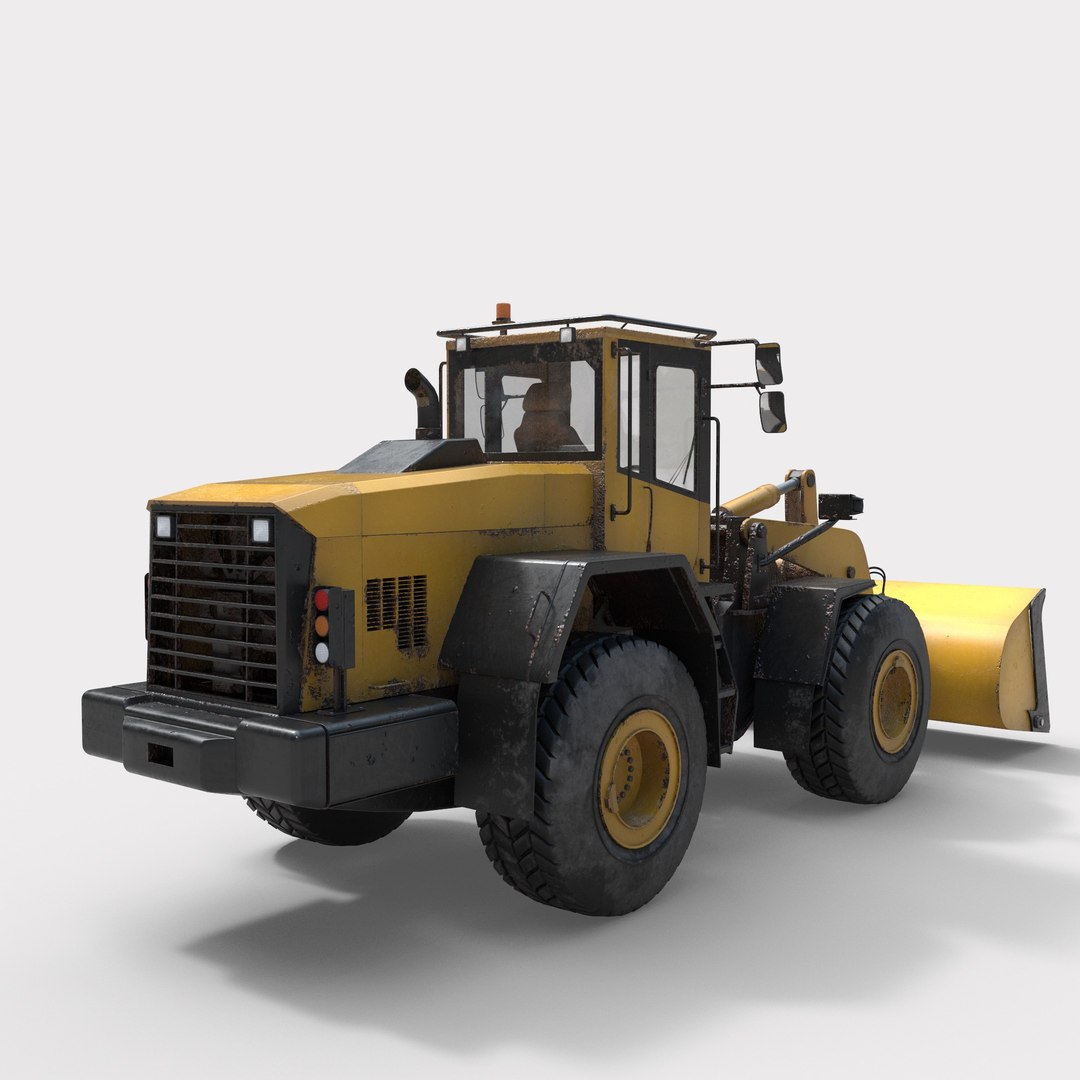 Construction Wheel Loader 3D Model - TurboSquid 2418122