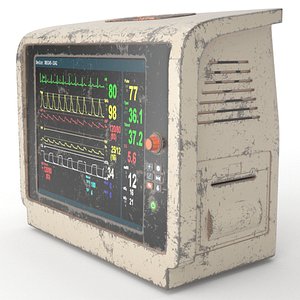 Abandoned Patient Monitor 3D model