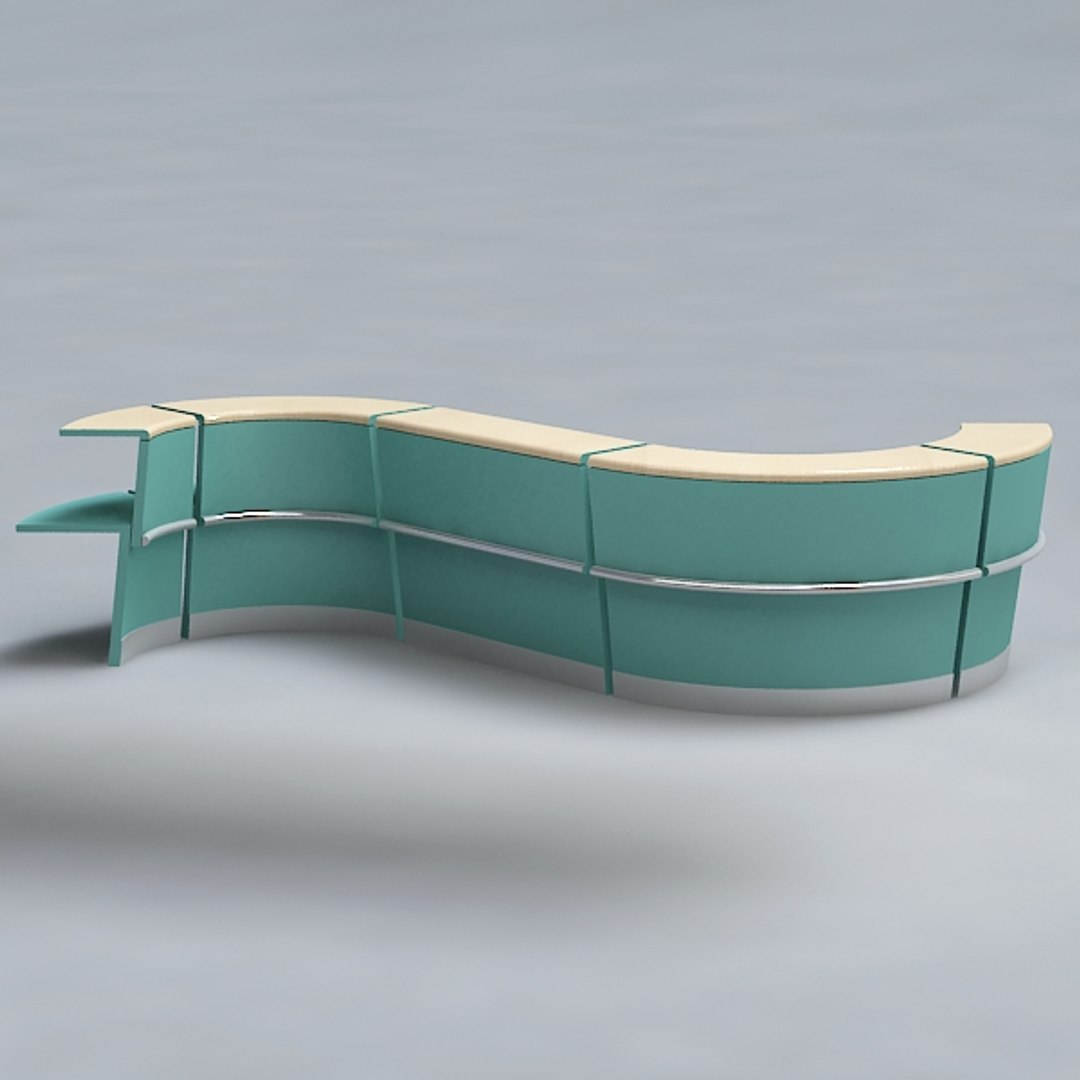 3d model of counter