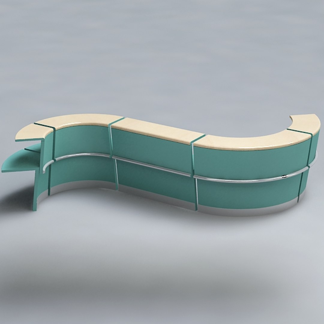 3d model of counter