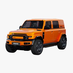 3D Chery icar v23 2025 with interior