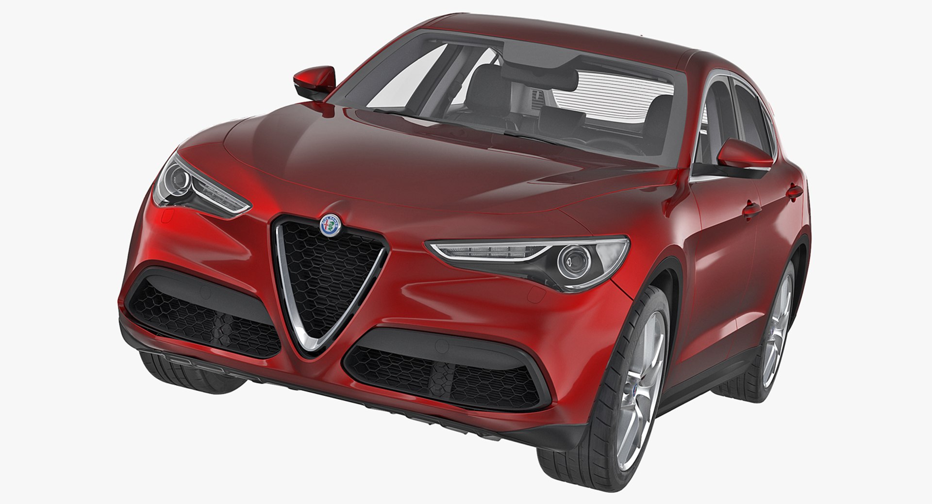 Alfa Romeo Stelvio 2017 3D model preview