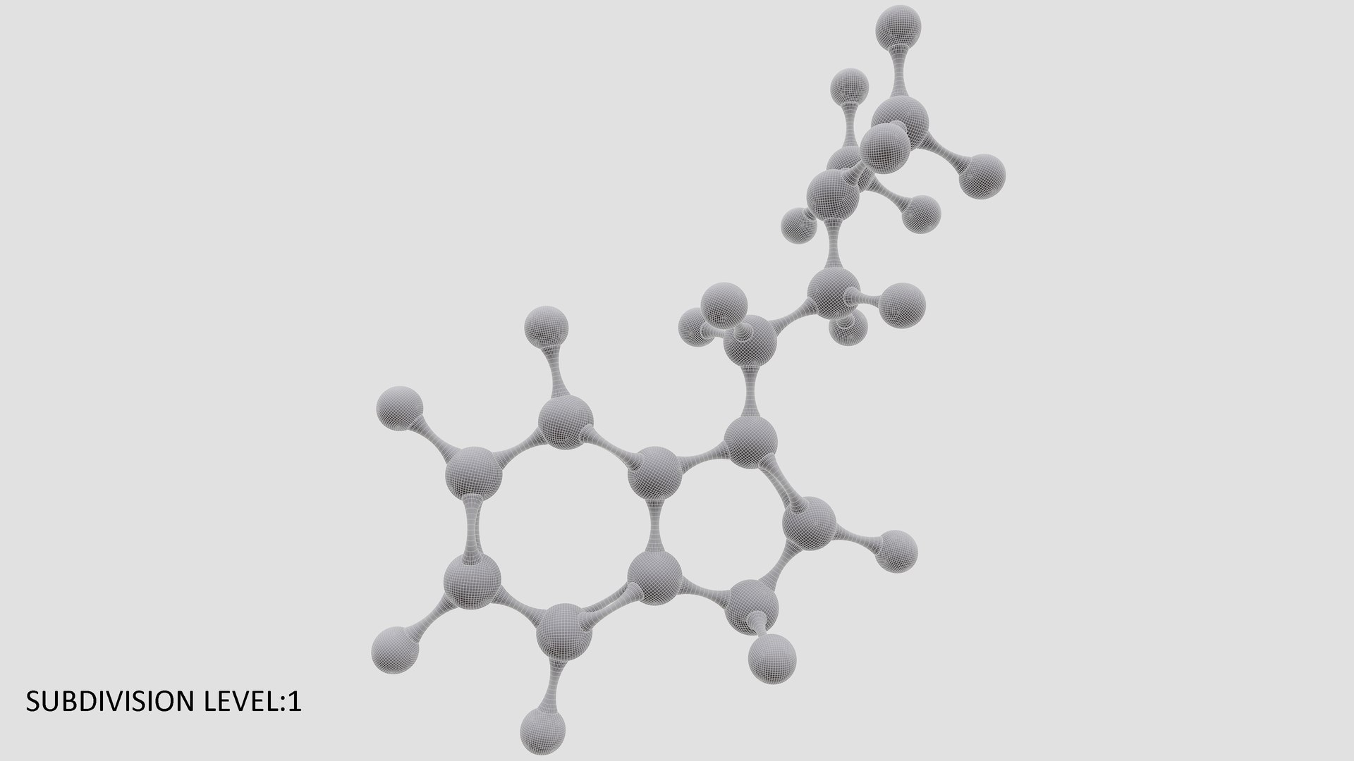 DMT Molecule With PBR 4K 8K 3D Model - TurboSquid 1943414