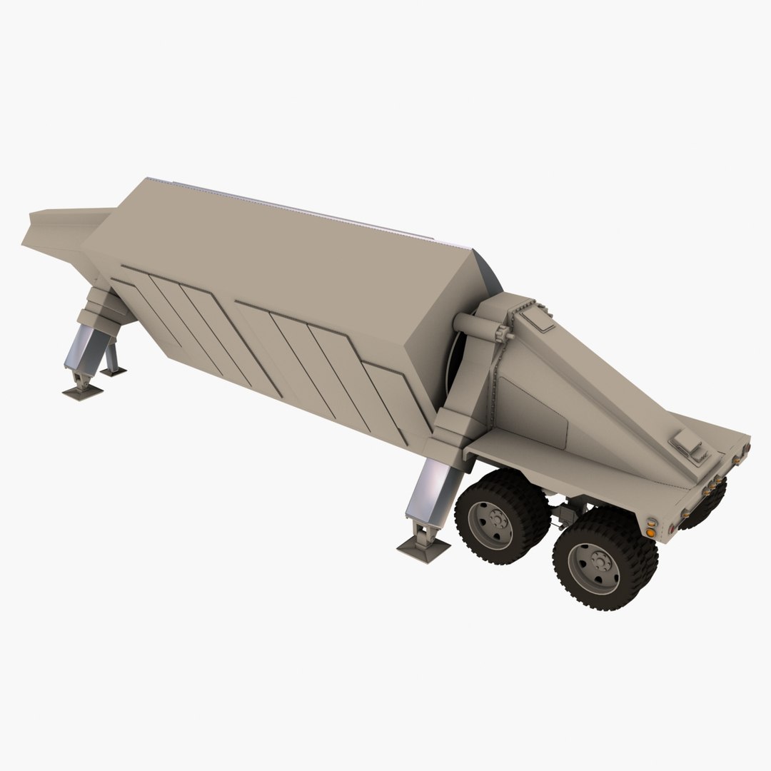 3d Thaad Radar Model