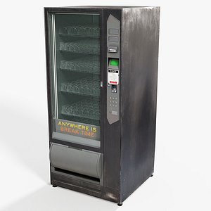 3D model Snack Vending Machine - PBR Game Ready