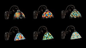 Lamp collection 3D model