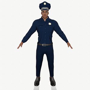 3D Policeman