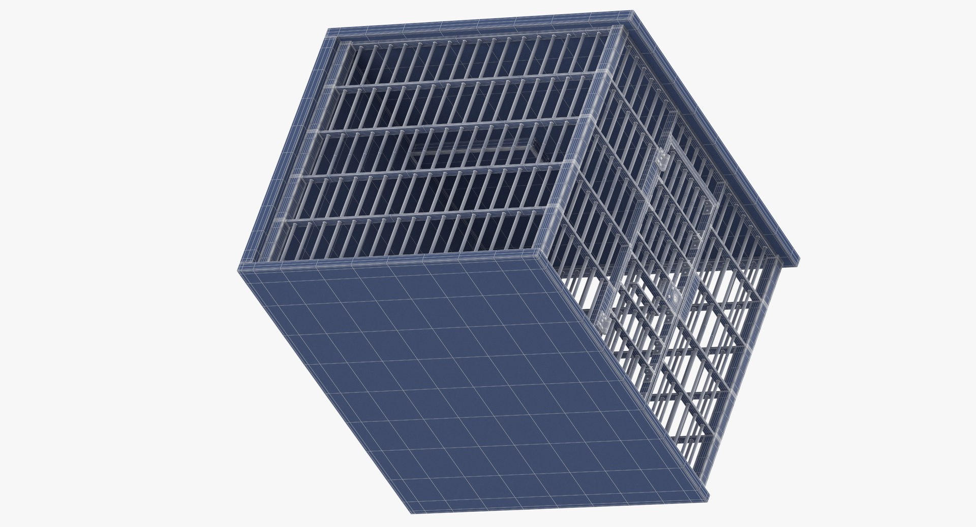 Jail cell 3D model - TurboSquid 1303659