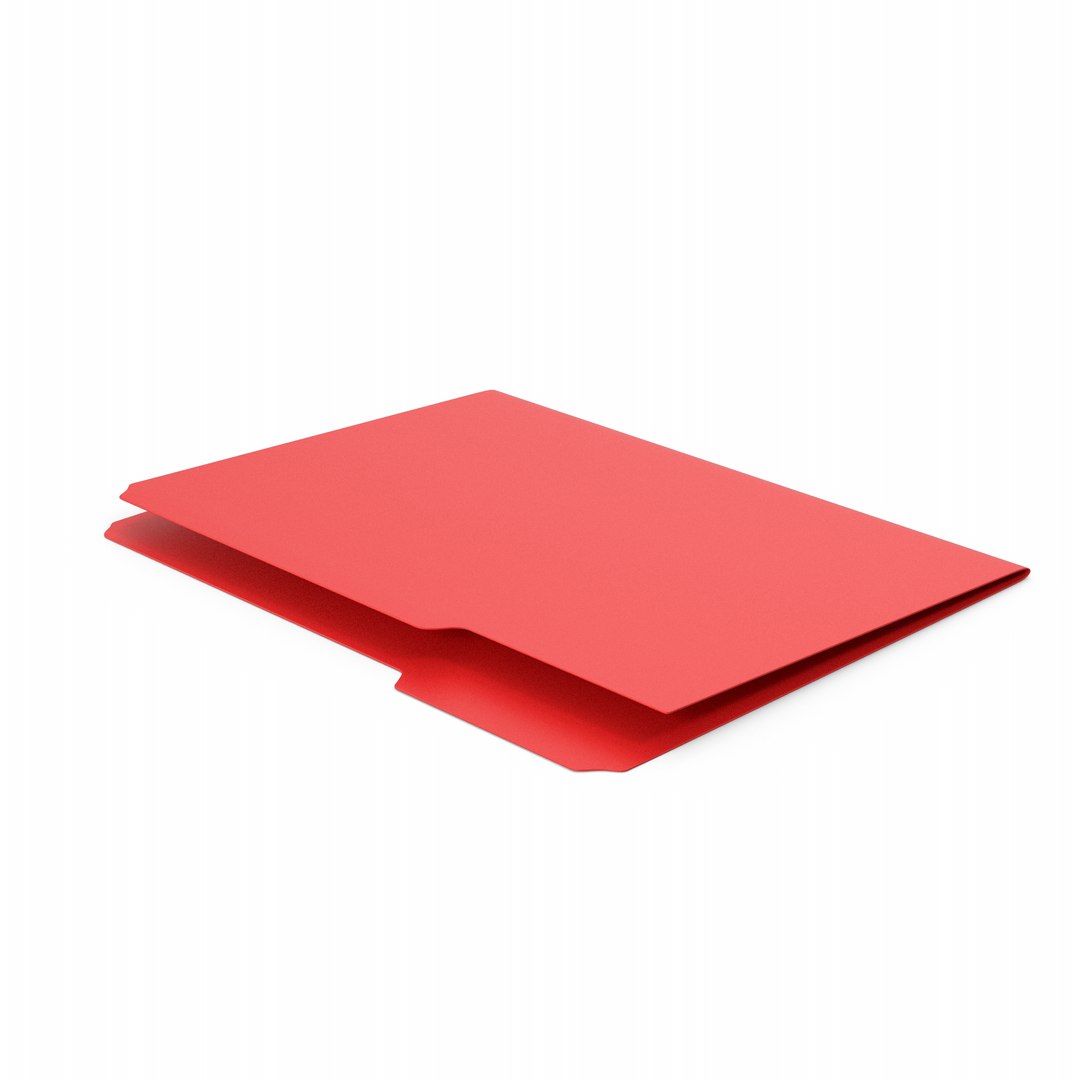 Empty File Folder Model TurboSquid 2109294