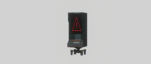 Server Robot 3D model