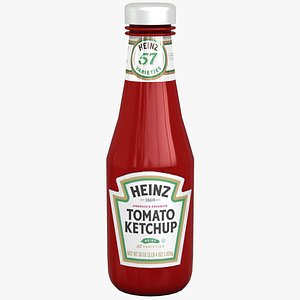 ketchup bottle heinz 3d max