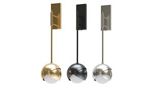 3D Wall Lamp Floris Wall B Lampatron 7 model